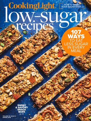 cover image of Cooking Light Low-Sugar Recipes